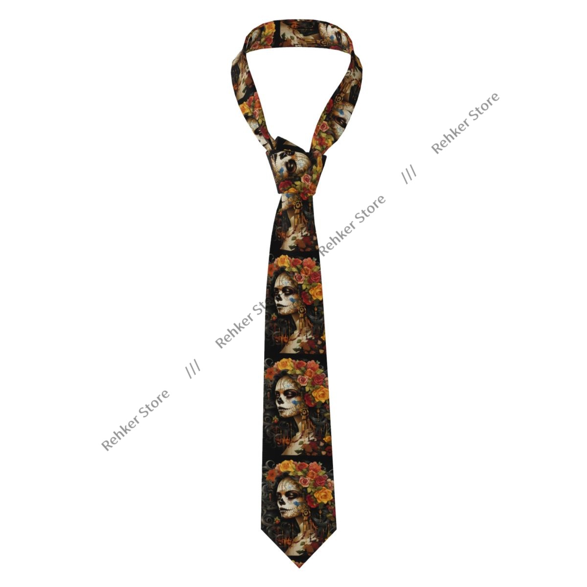Skinny Tie Men - Mens Tie Classic Skinny Day Of