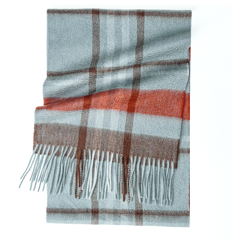100% Cashmere Scarf   Plaid  W – Muffler Men Wool recenzja i cena