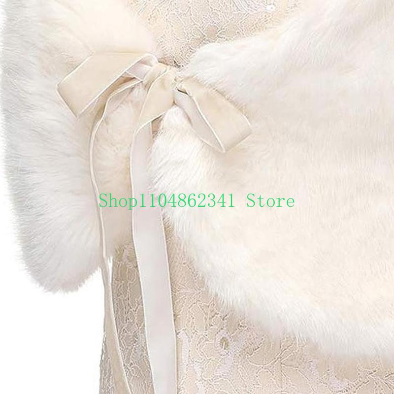 652F Sophisticated Faux Furs S – Stole Wedding Shawl recenzja i cena