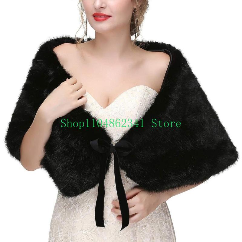 652F Sophisticated Faux Furs S – Stole Wedding Shawl recenzja i cena