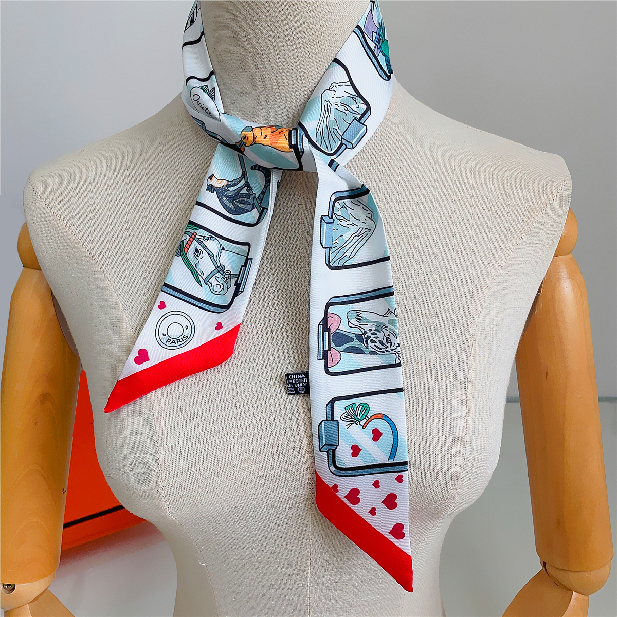 Brand Design Twill 100% Silk S – Face Scarf Mask recenzja i cena