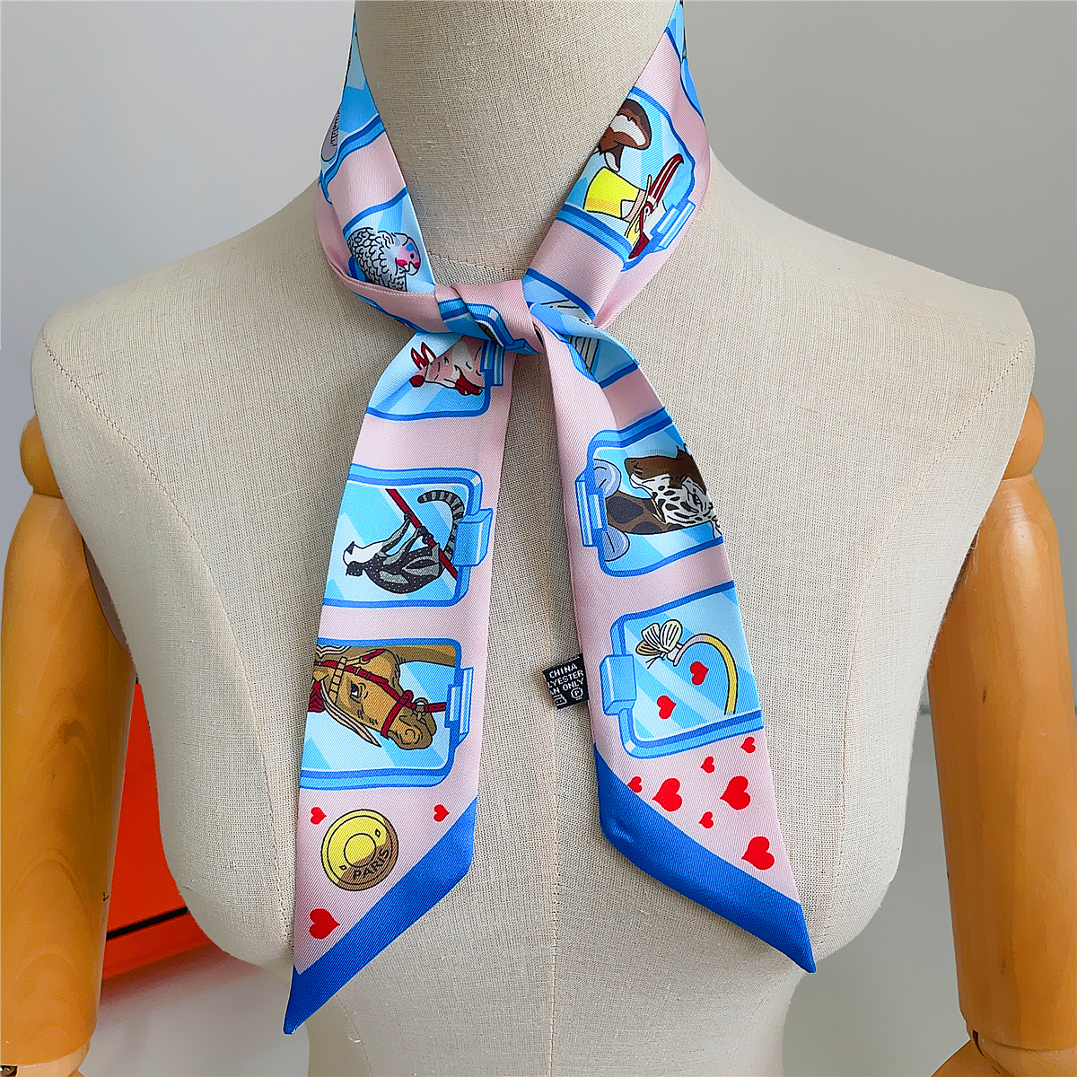 Brand Design Twill 100% Silk S – Face Scarf Mask recenzja i cena