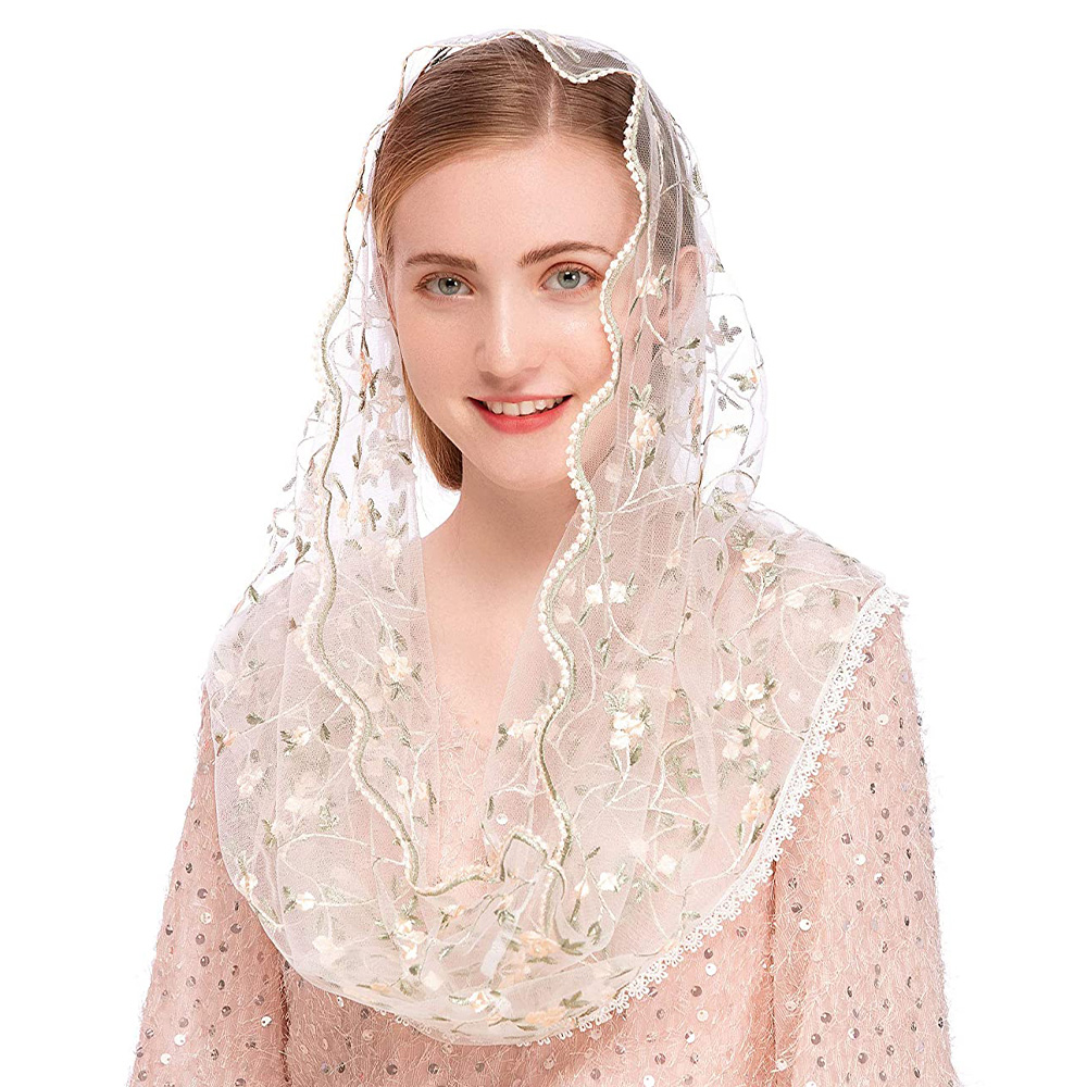 Women Chapel Veils Lady Mantil – Infinity Scarf Knit recenzja i cena