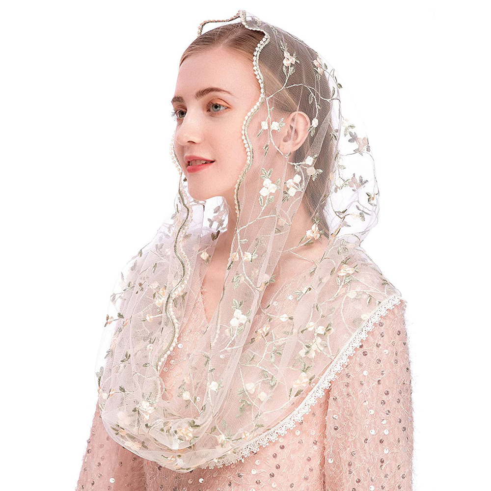Women Chapel Veils Lady Mantil – Infinity Scarf Knit recenzja i cena
