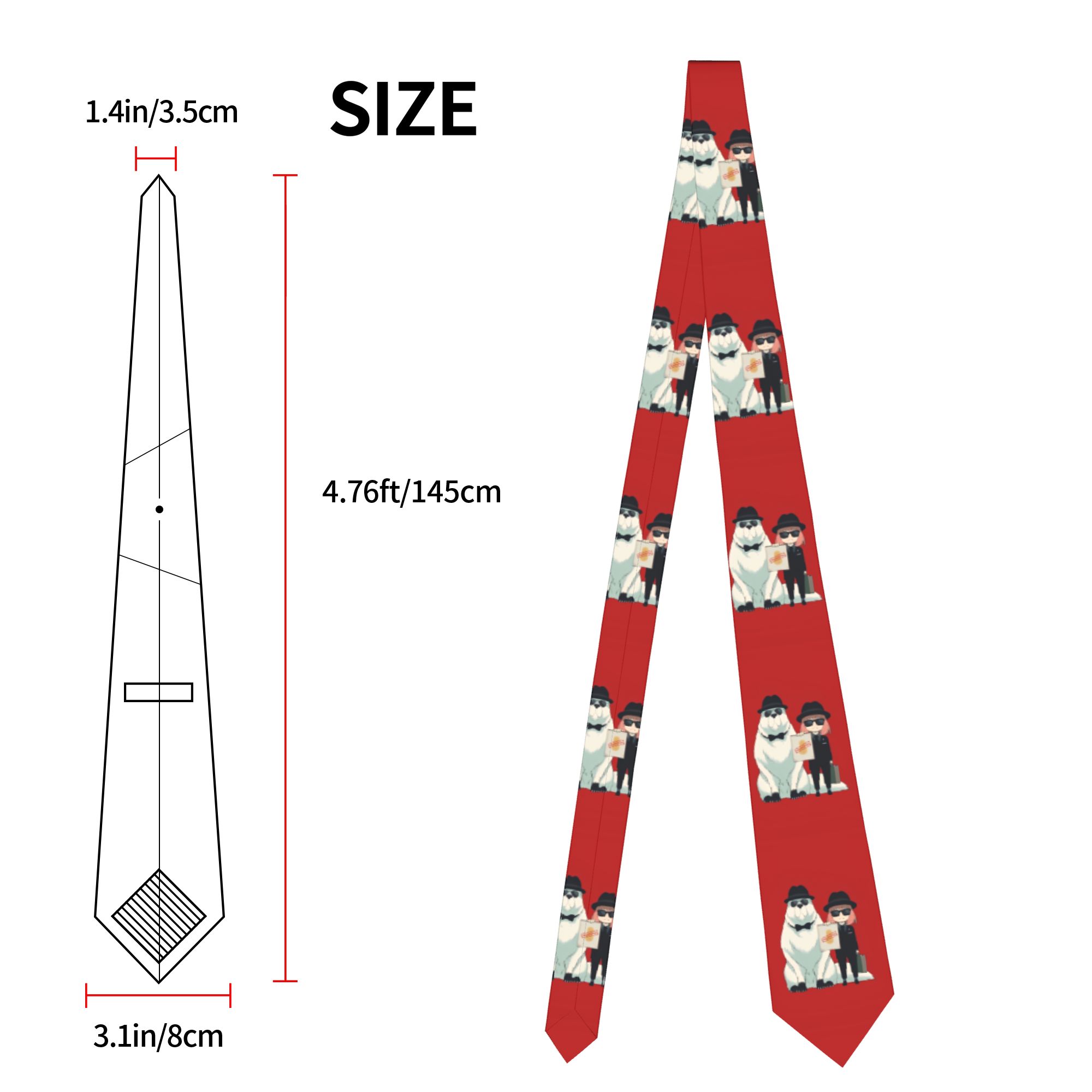 Spy x Family Necktie Men Women – Skinny Tie Men recenzja i cena