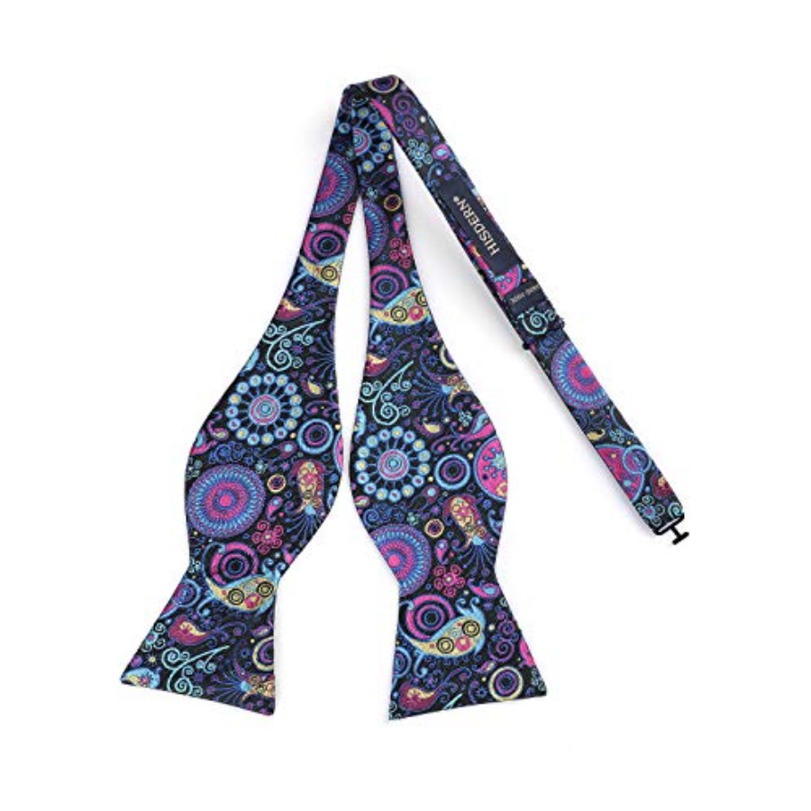 Bow Ties for Men Floral Bowtie – Pocket Square Set recenzja i cena