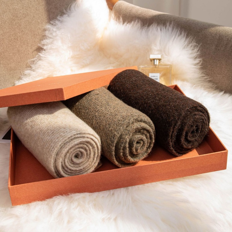 Korean Style Classic Woolen Sc – Muffler Men Wool recenzja i cena