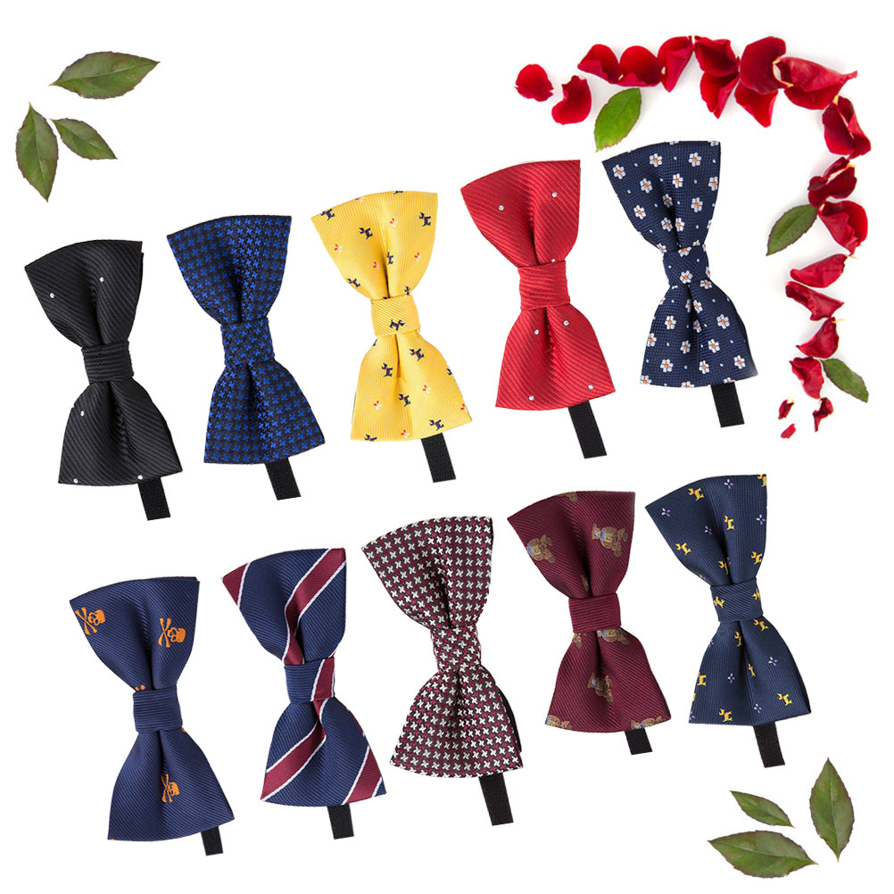 10Pcs Children's Small Bow Tie – Bow Tie Pre Tied recenzja i cena