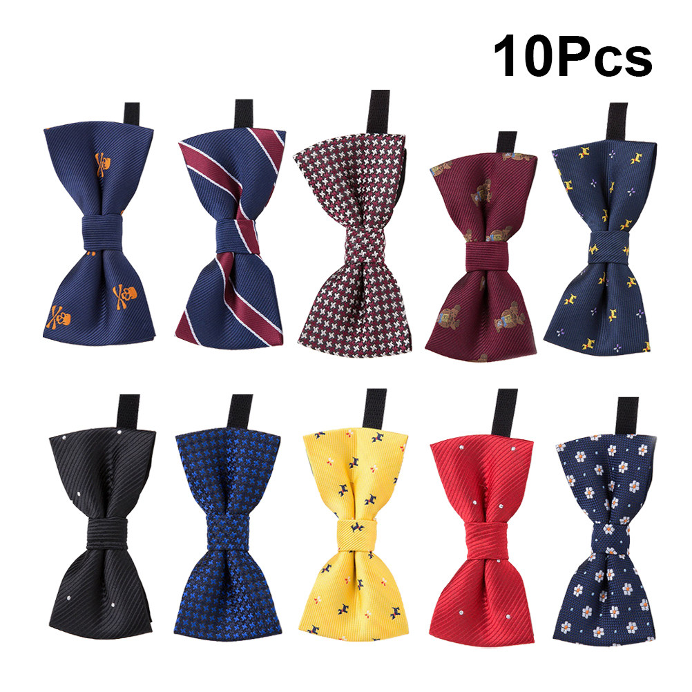 10Pcs Children's Small Bow Tie – Bow Tie Pre Tied recenzja i cena