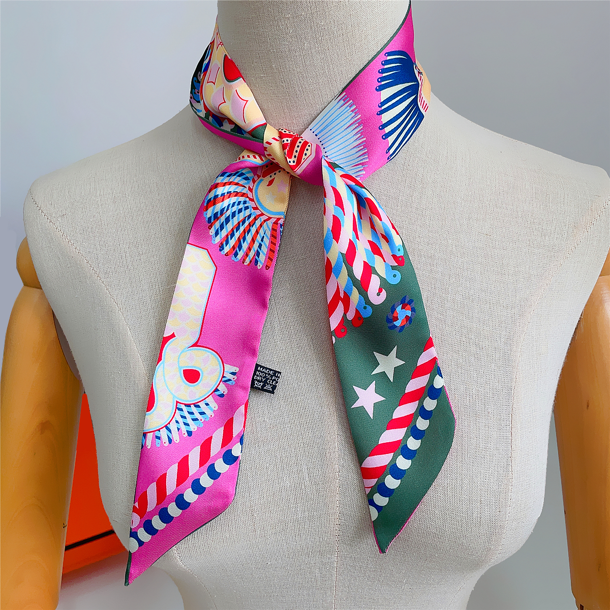 Brand Design Twill 100% Silk S – Face Scarf Mask recenzja i cena