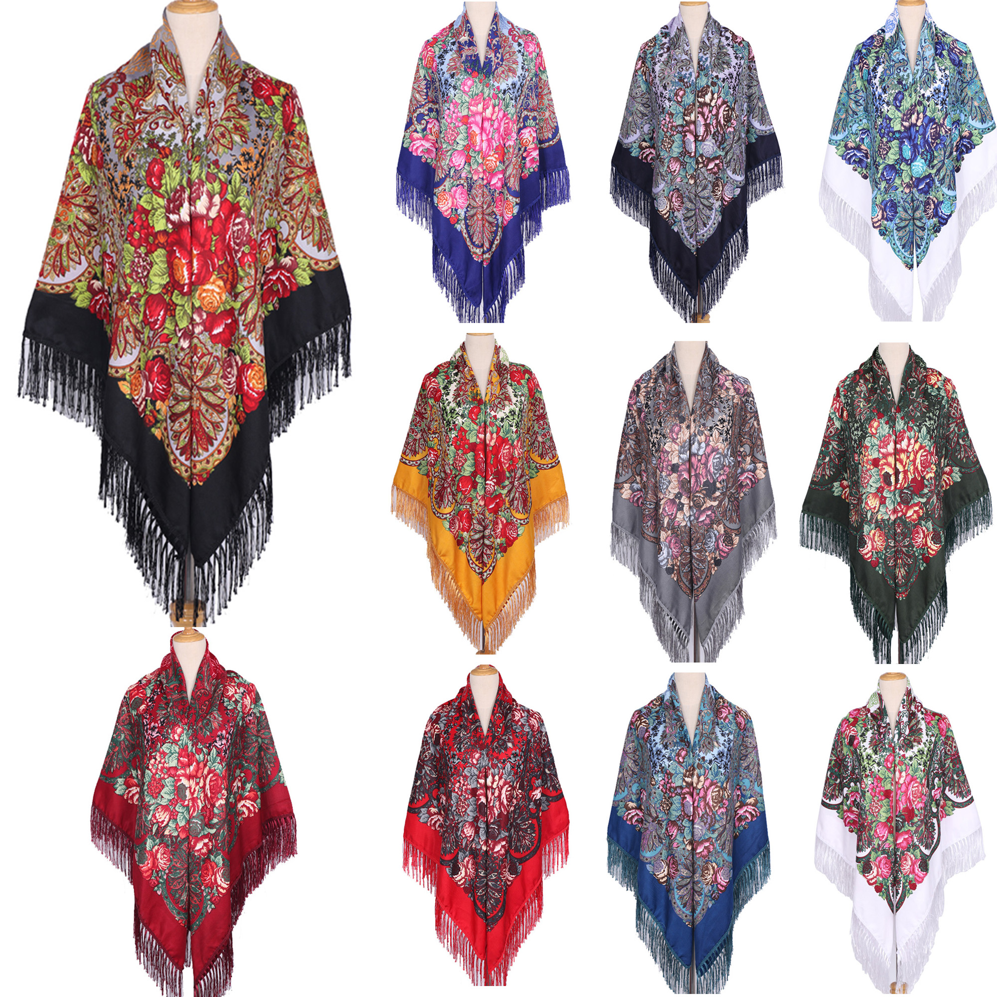 160*160cm Ethnic Large Square  – Woven Scarf Blanket recenzja i cena