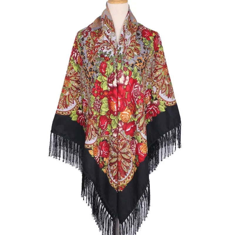 160*160cm Ethnic Large Square  – Woven Scarf Blanket recenzja i cena
