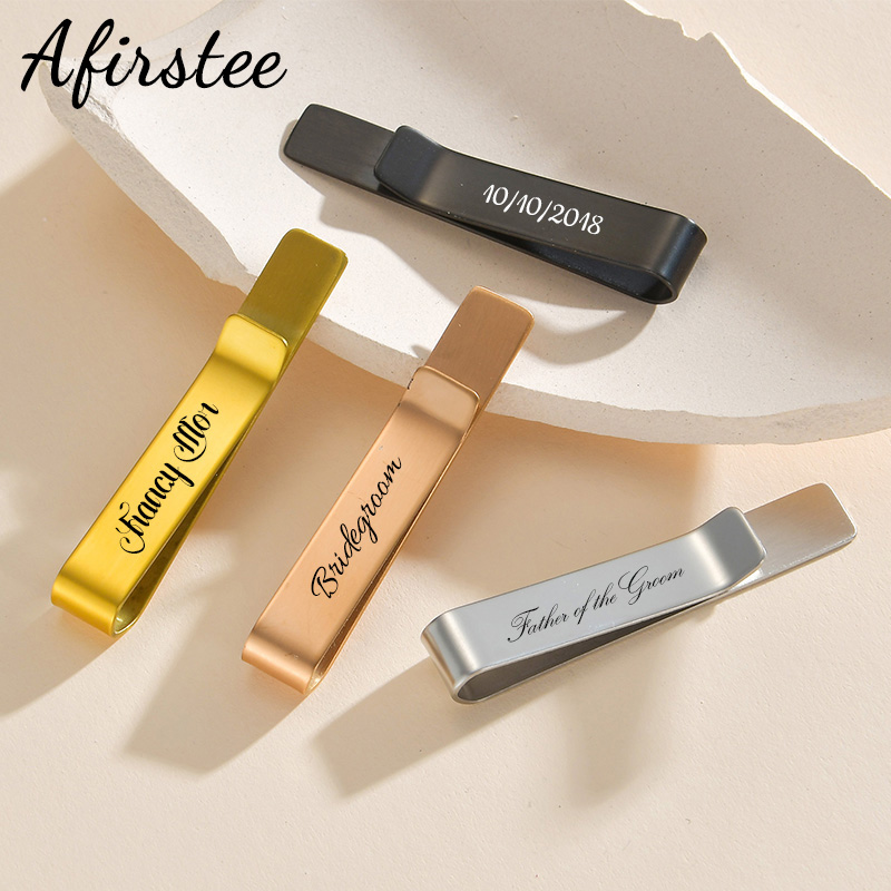 Afirstee Stainless Steel Engra – Tie Bar Set Gift recenzja i cena