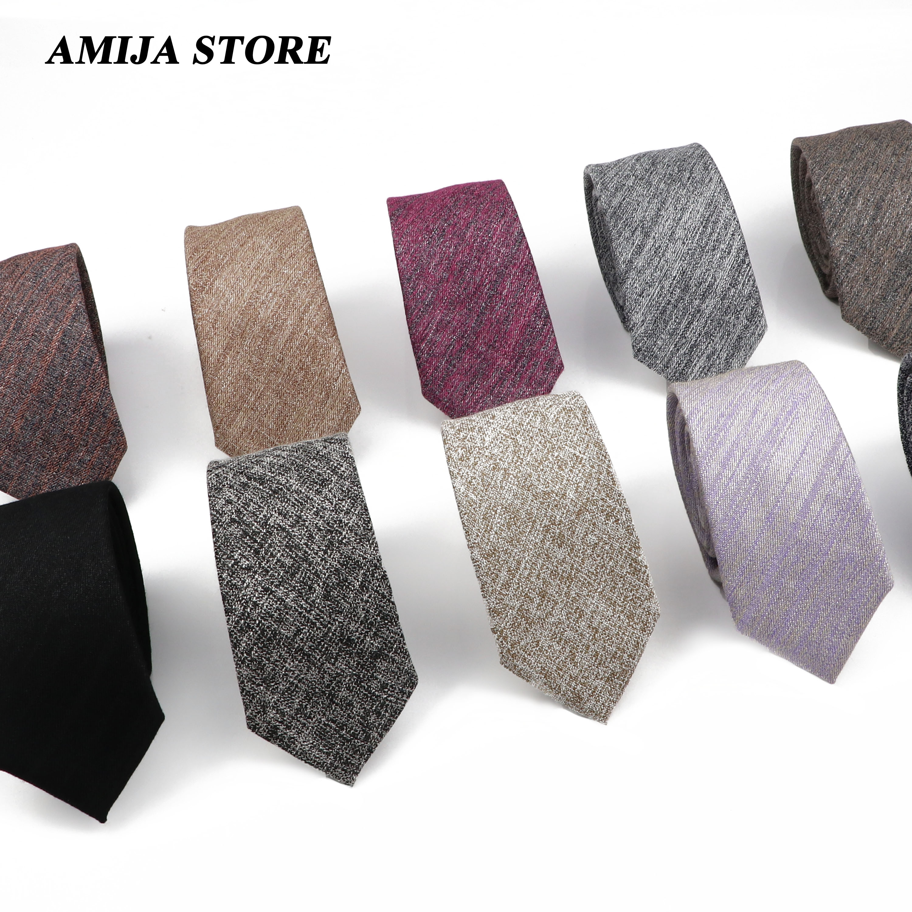 High Quality Ties For Men 6cm  – Skinny Tie Men recenzja i cena