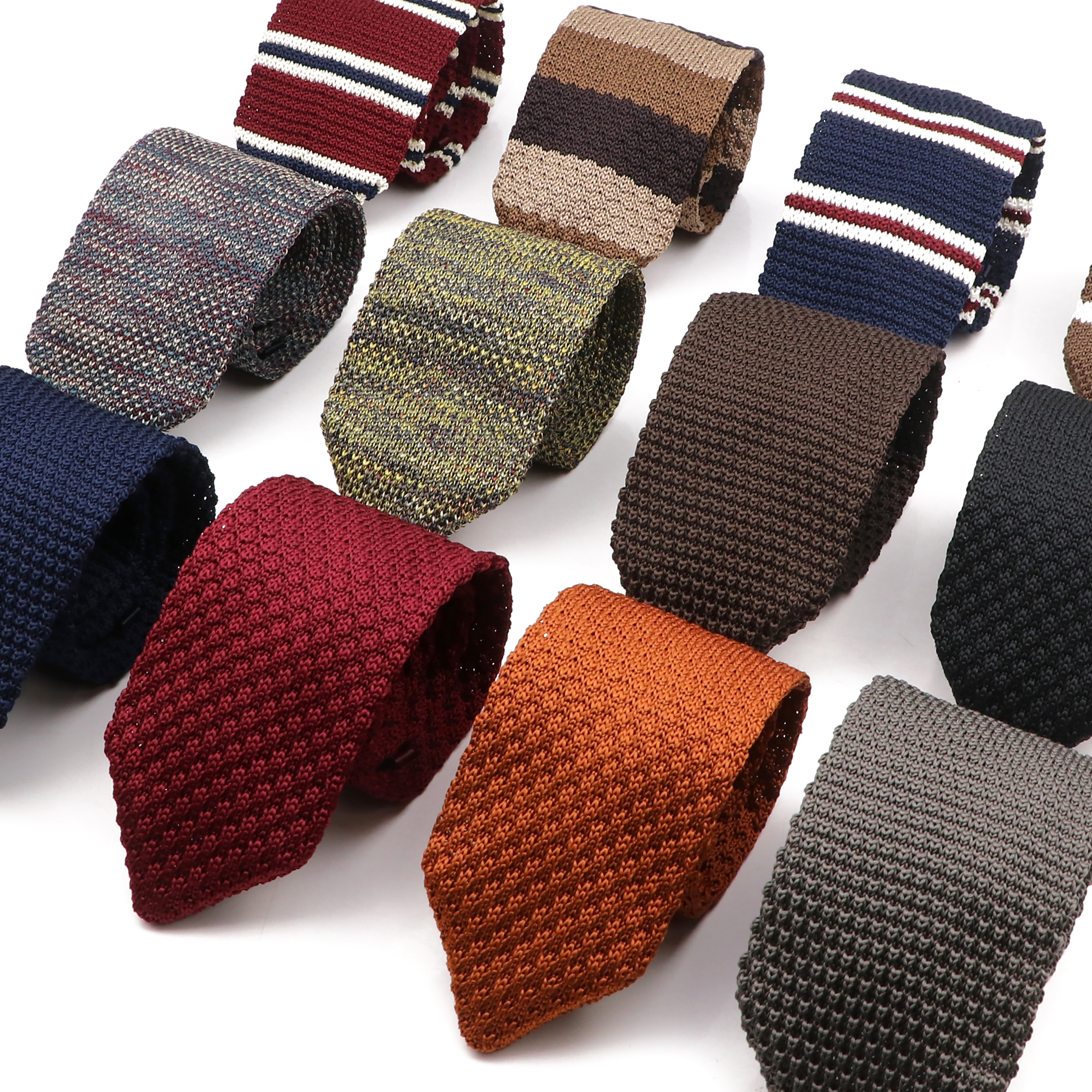 New Mens Knitted Ties Classic  – Skinny Tie Men recenzja i cena