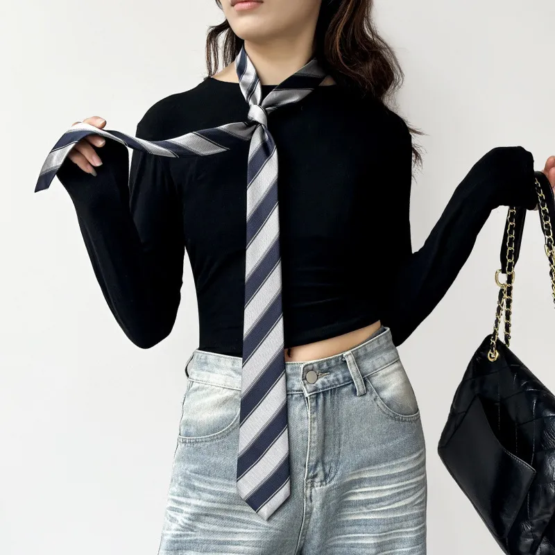 2026 South Korea Dongdaemun St – Silk Tie Striped recenzja i cena