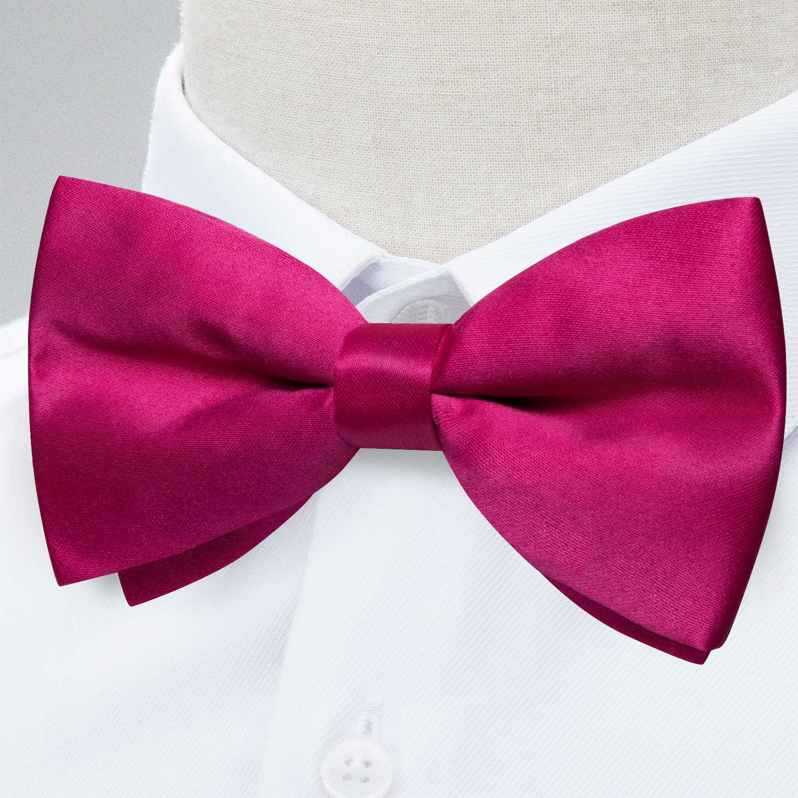 Men's Solid Pre-tied Bowtie Ro – Bow Tie Pre Tied recenzja i cena