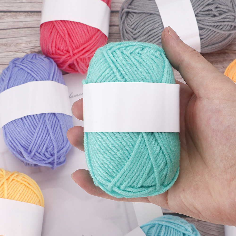 25(50)pcs/bag 4 Ply Milk Cotto – Woven Scarf Blanket recenzja i cena