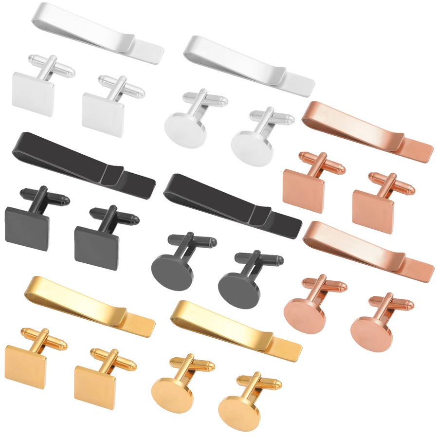 Freeteeme New Fashion Cufflink – Tie Bar Set Gift recenzja i cena