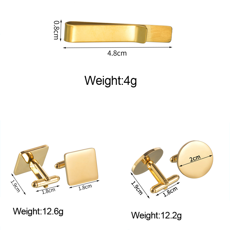 Freeteeme New Fashion Cufflink – Tie Bar Set Gift recenzja i cena