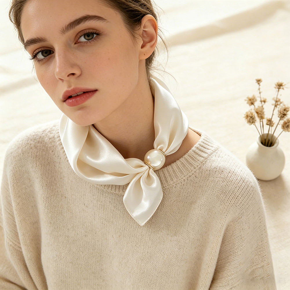 Scarf Chain Silk Lazy Magnetic – Face Scarf Mask recenzja i cena