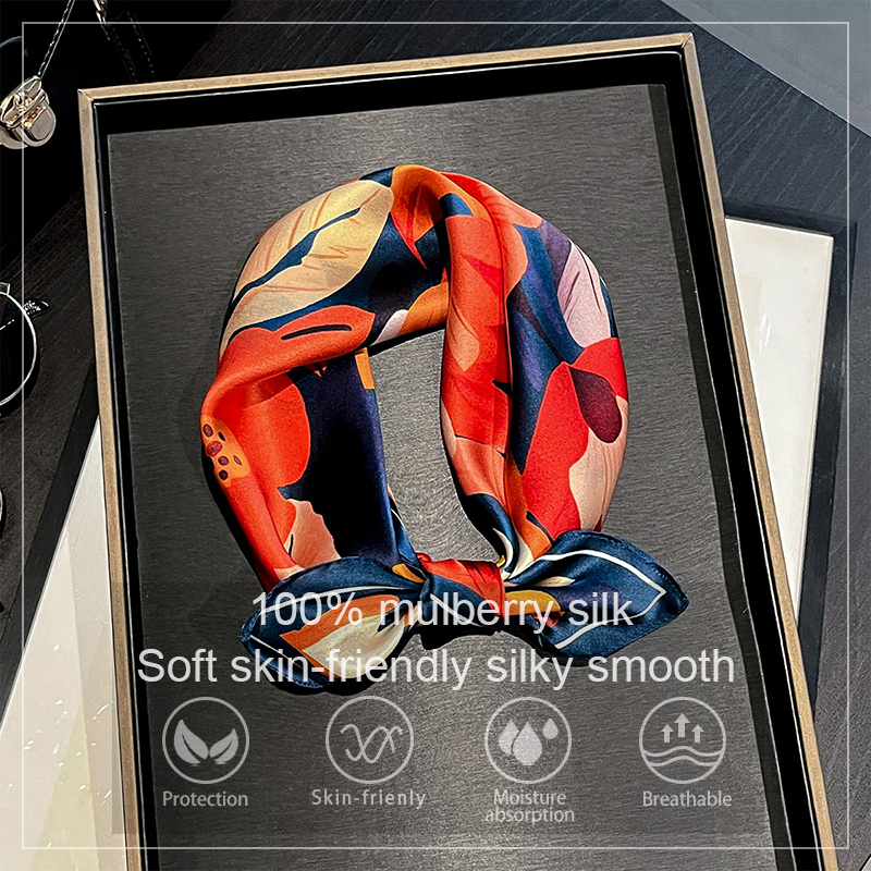 2026 New Spring 100% Pure Silk – Face Scarf Mask recenzja i cena