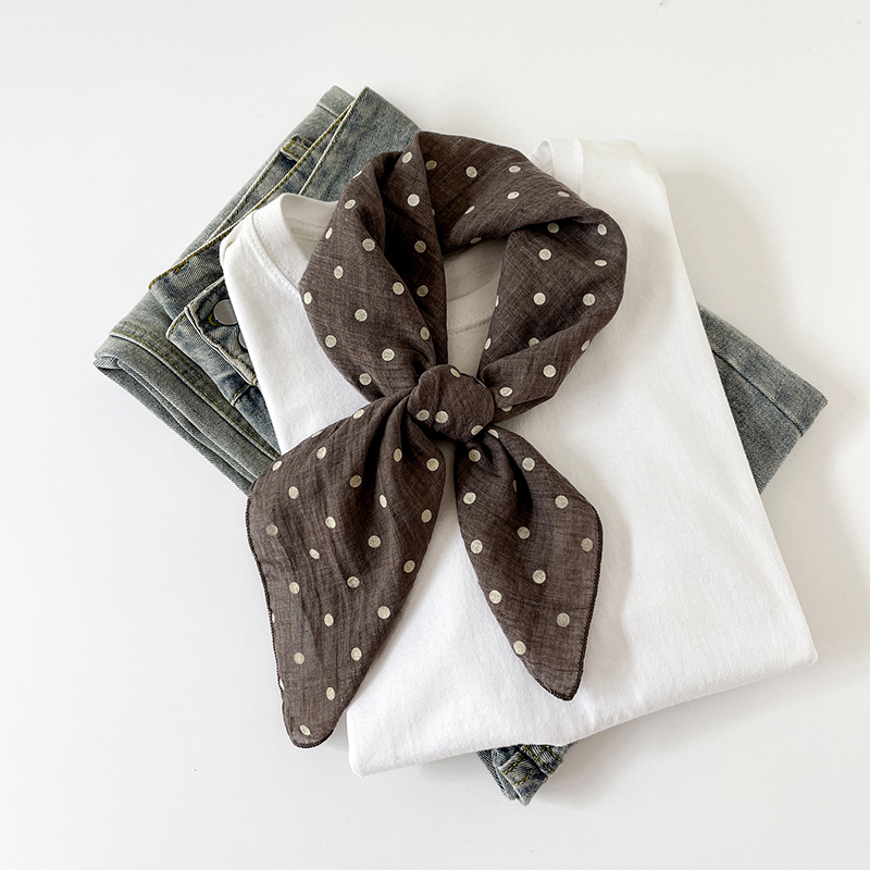 New Solid Color Cotton Linen F – Ascot Neck Scarf recenzja i cena