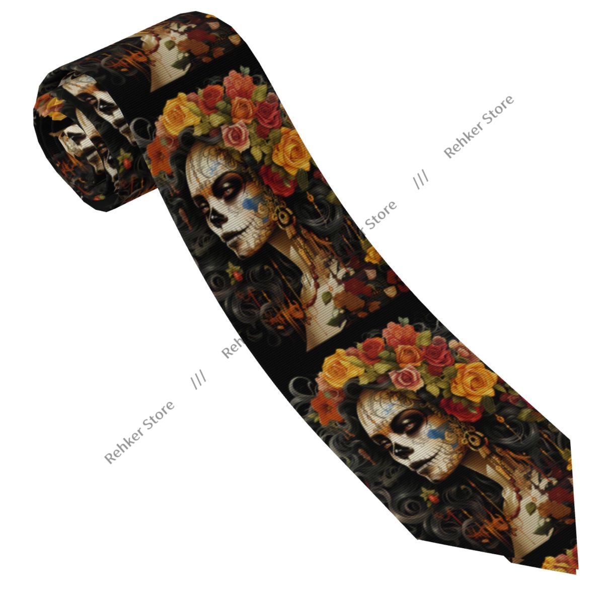 Mens Tie Classic Skinny Day Of – Skinny Tie Men recenzja i cena