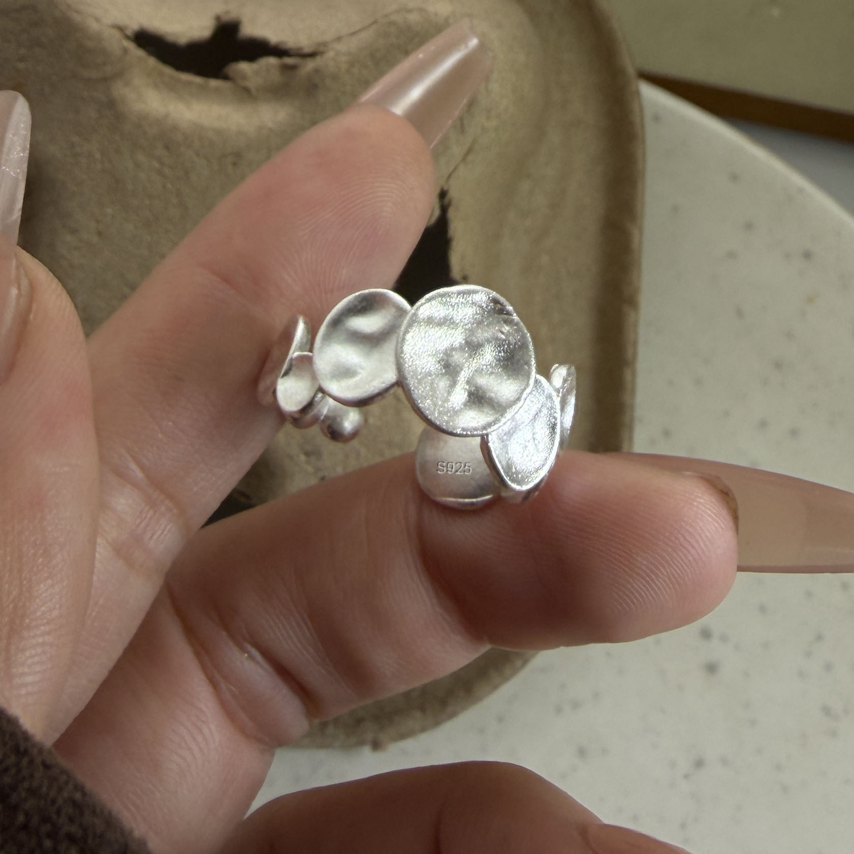 925 Sterling Silver Rings for  – Tie Clip Silver recenzja i cena