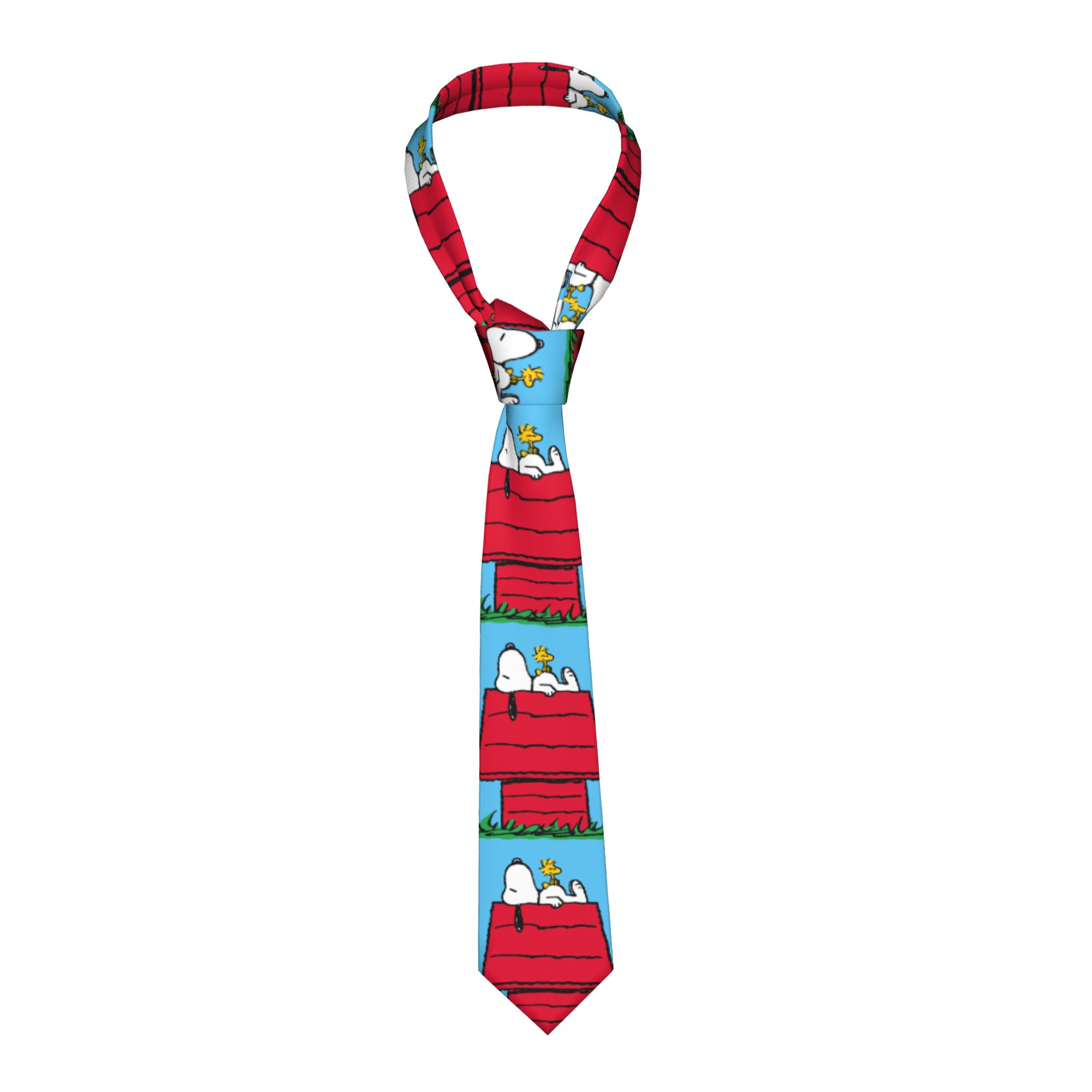Neckties Snoopy Woodstock Dogh – Skinny Tie Men recenzja i cena