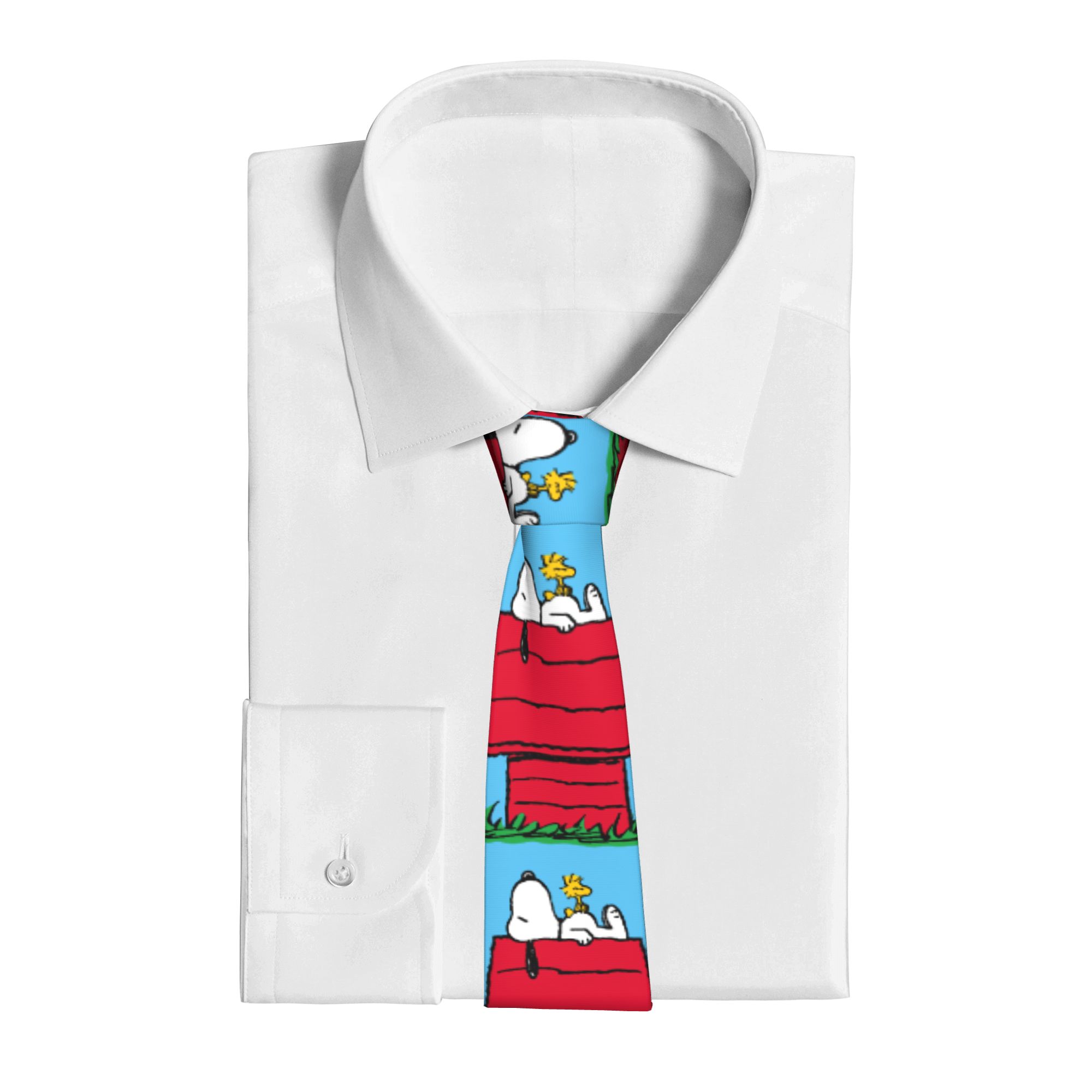 Neckties Snoopy Woodstock Dogh – Skinny Tie Men recenzja i cena