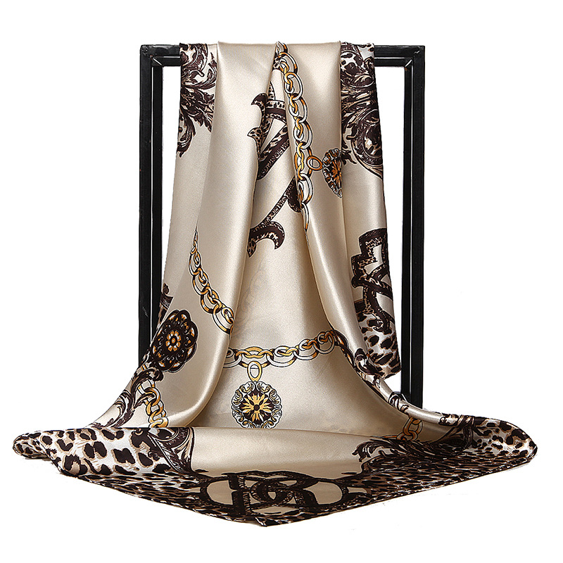 90*90cm Ladies Silk Scarf Band – Face Scarf Mask recenzja i cena