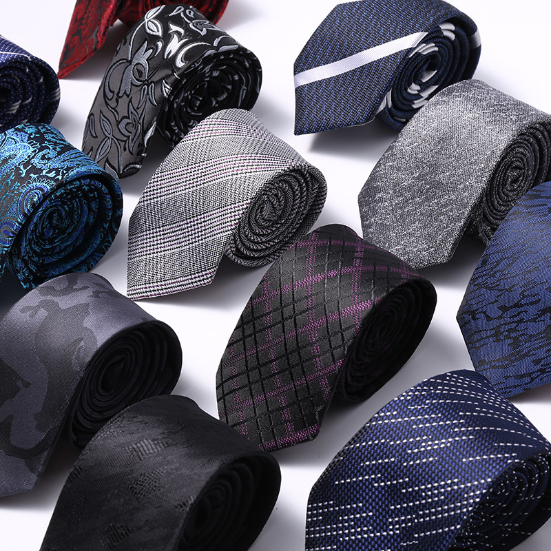 Luxury Skinny 6CM Mens Necktie – Skinny Tie Men recenzja i cena
