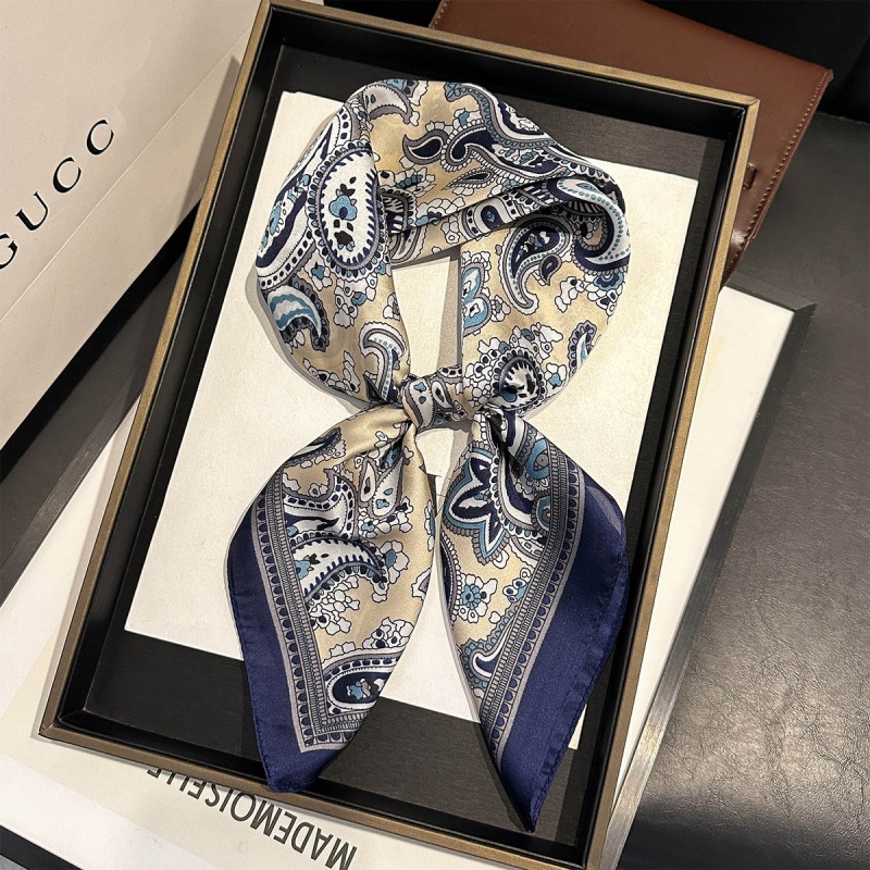 Luxury Satin Square Scarf Pais – Face Scarf Mask recenzja i cena