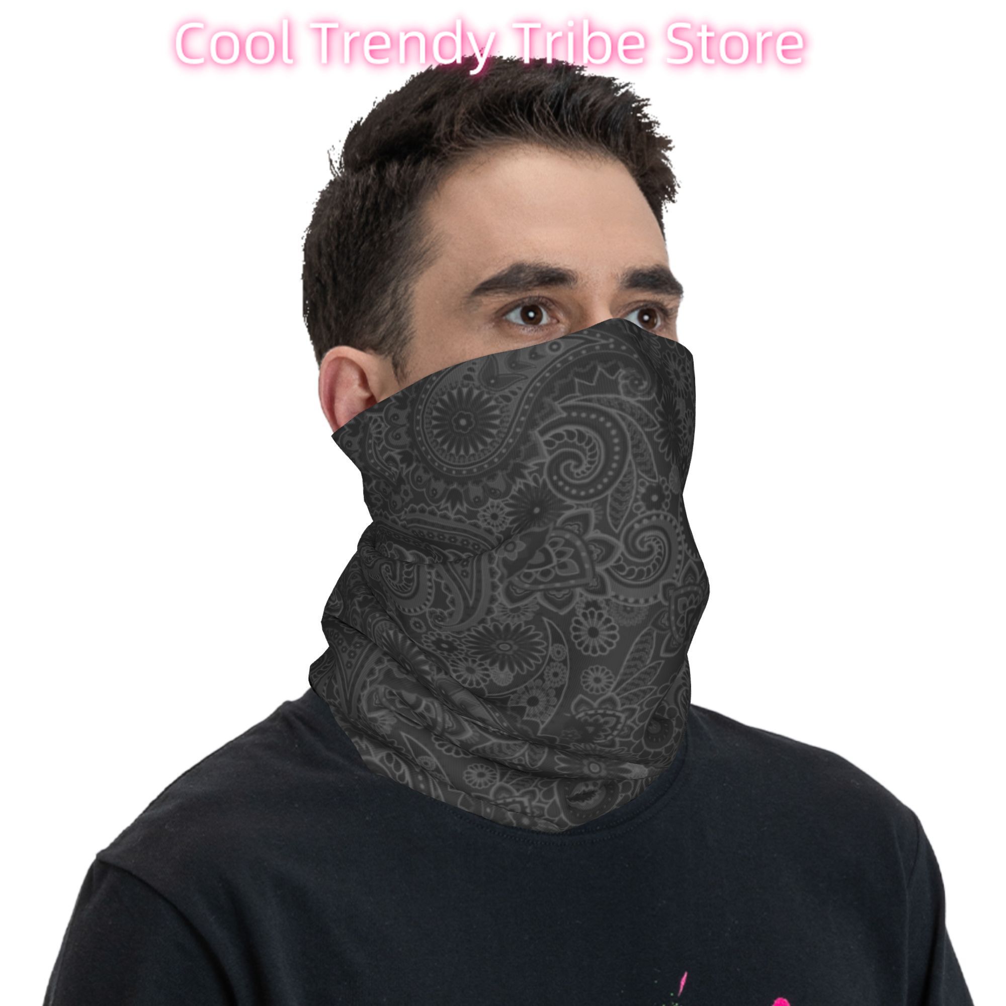 Custom Paisley Chicano Bandana – Neck Warmer Tube recenzja i cena