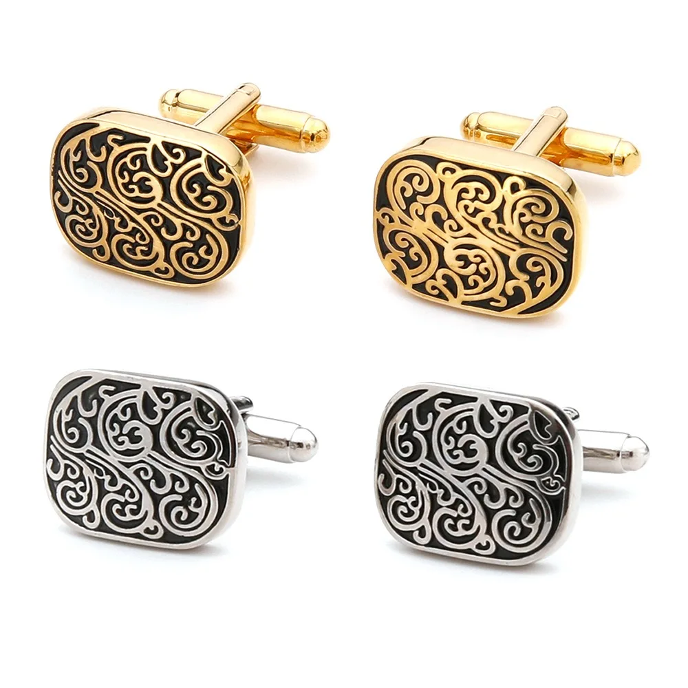 High Quality Gold Cufflinks Vi – Tie Clip Silver recenzja i cena