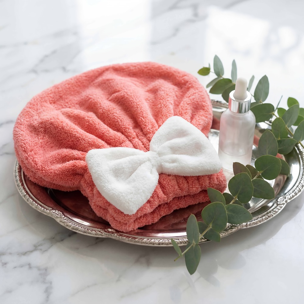 Microfiber Hair Drying Cap, Qu – Head Wrap Turban recenzja i cena