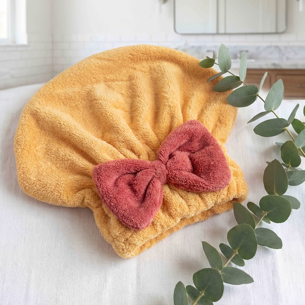 Microfiber Hair Drying Cap, Qu – Head Wrap Turban recenzja i cena