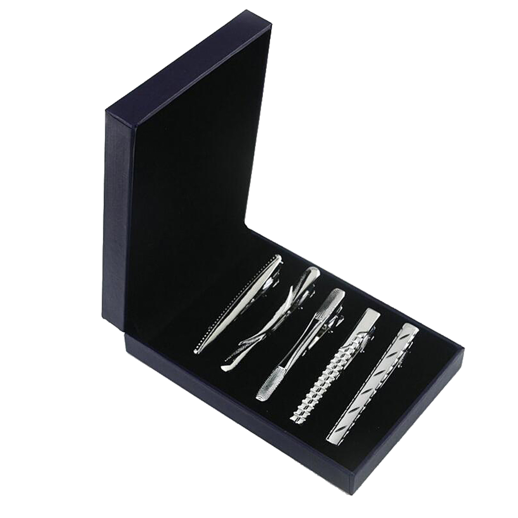 5 Pieces Tie Bar Clips Mens Me – Tie Bar Set Gift recenzja i cena