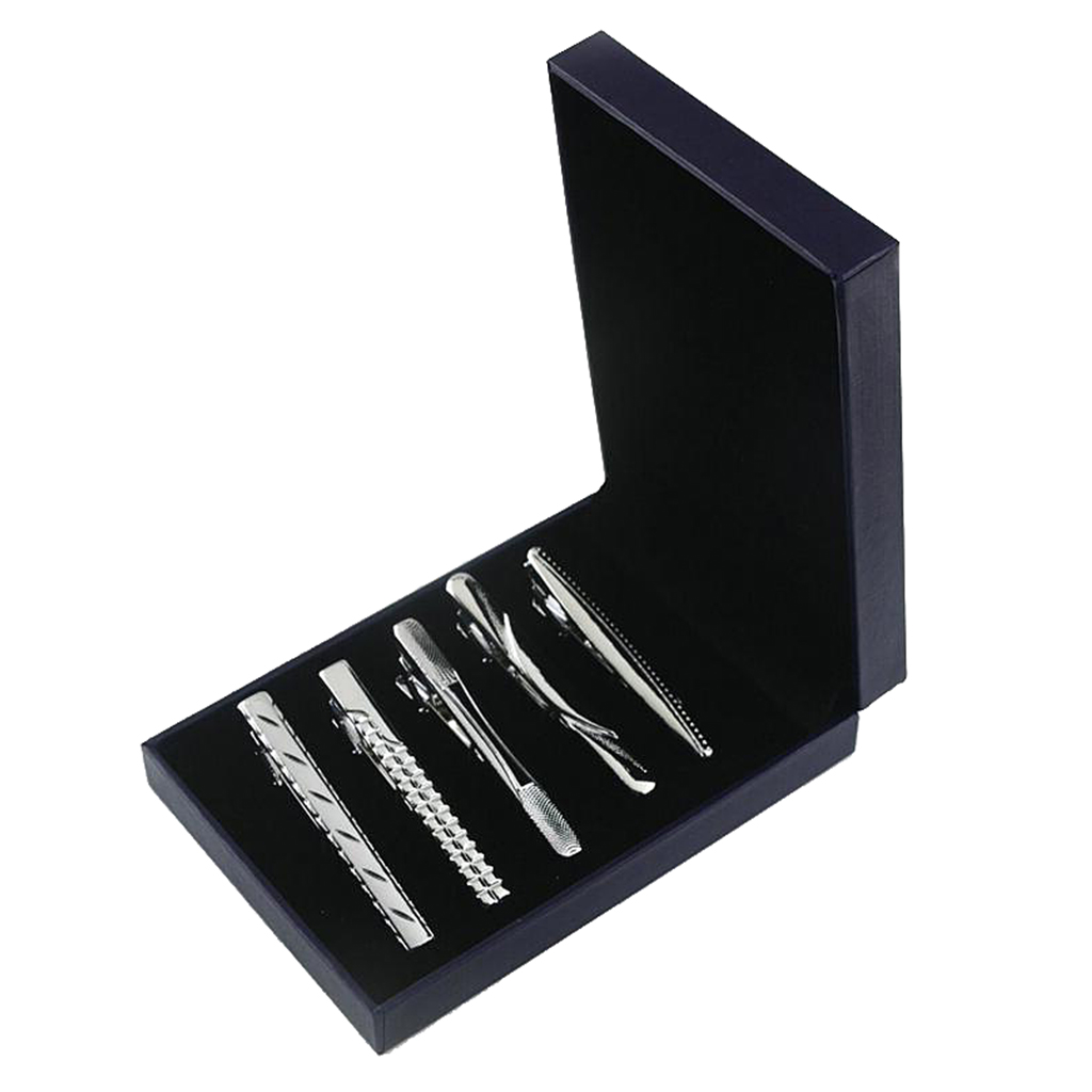 5 Pieces Tie Bar Clips Mens Me – Tie Bar Set Gift recenzja i cena