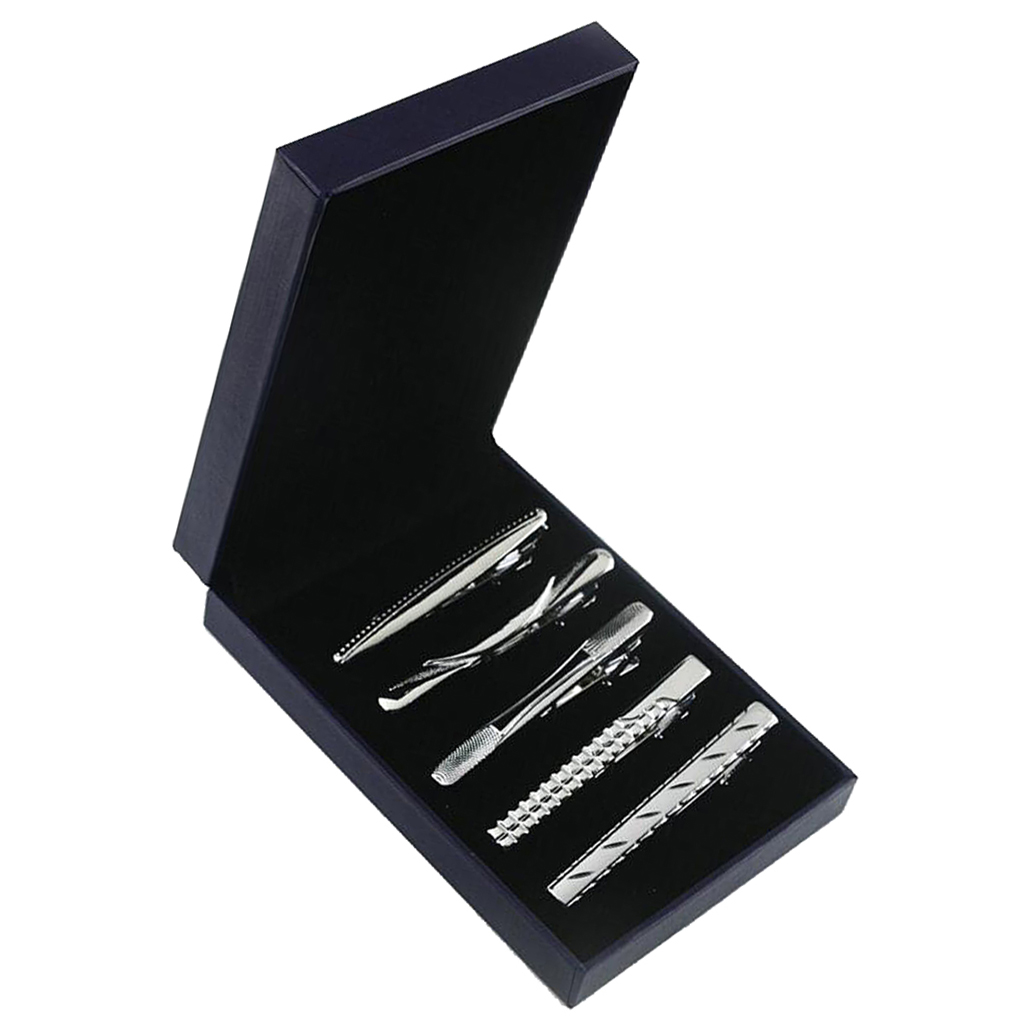 5 Pieces Tie Bar Clips Mens Me – Tie Bar Set Gift recenzja i cena