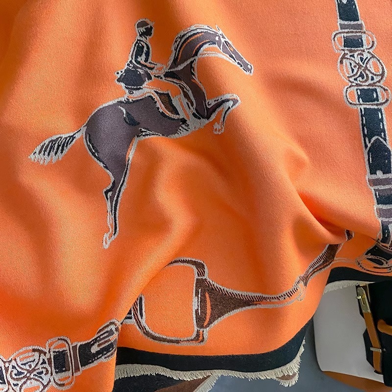 Retro Rider Horse Imitation Ca – Muffler Men Wool recenzja i cena