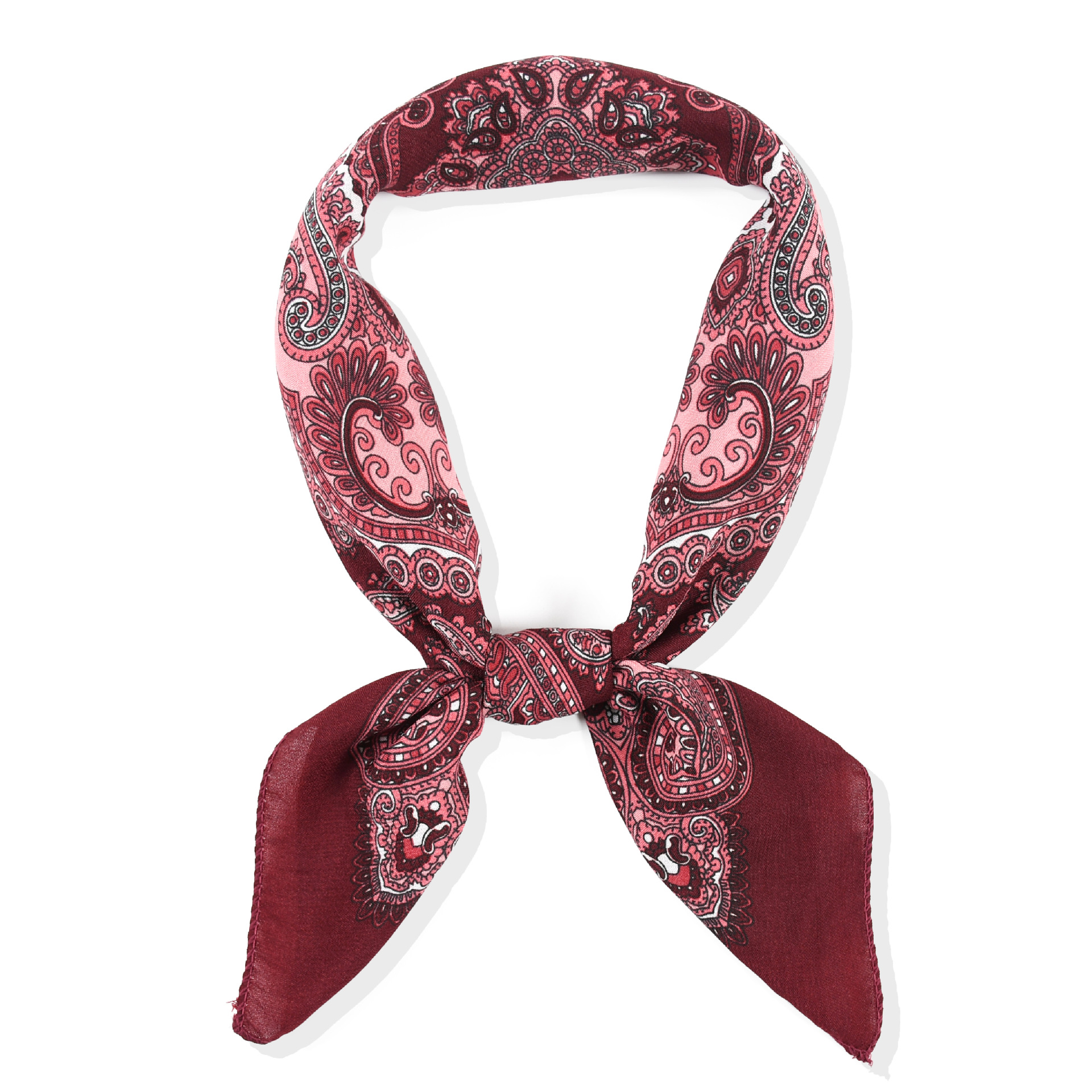 70*70cm Women Retro Floral Rus – Bandana Cotton recenzja i cena