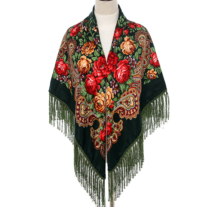 135*135cm Women Russian Style  – Bandana Cotton recenzja i cena