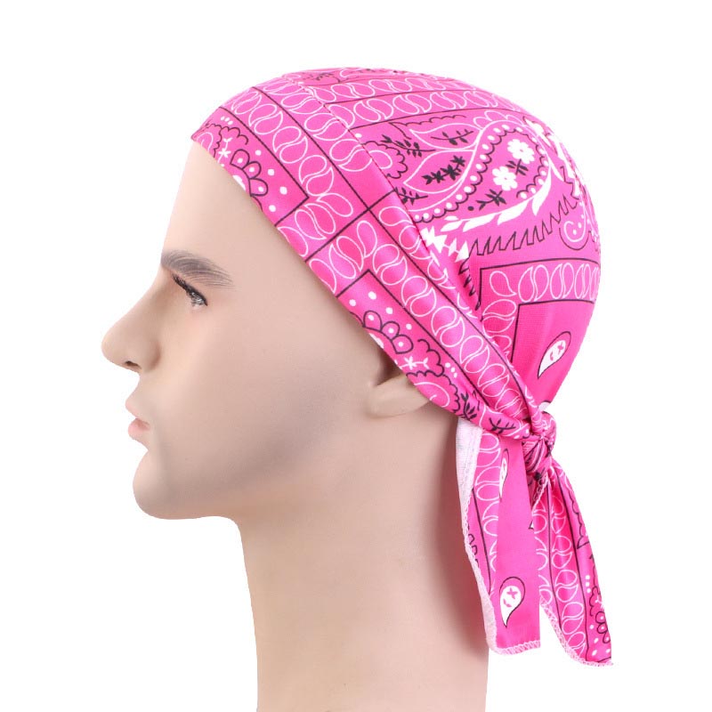 New Men Women Print Durag Du-R – Bandana Doo Rag recenzja i cena