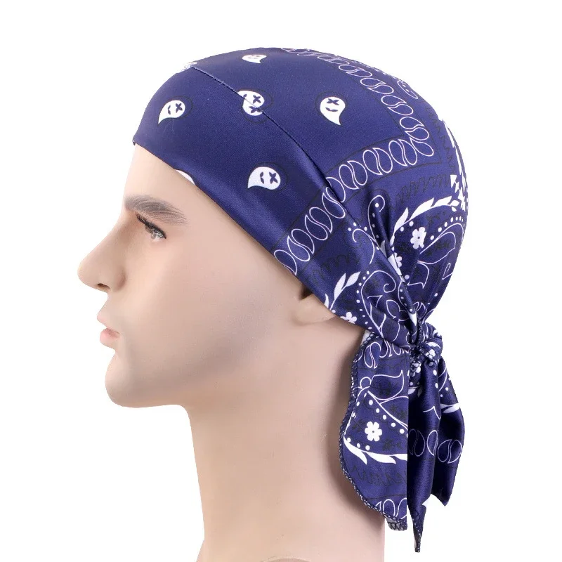 New Men Women Print Durag Du-R – Bandana Doo Rag recenzja i cena