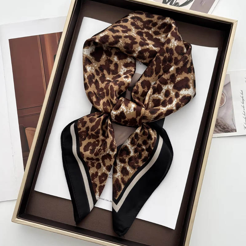 Luxury Leopard Print Female Sa – Face Scarf Mask recenzja i cena