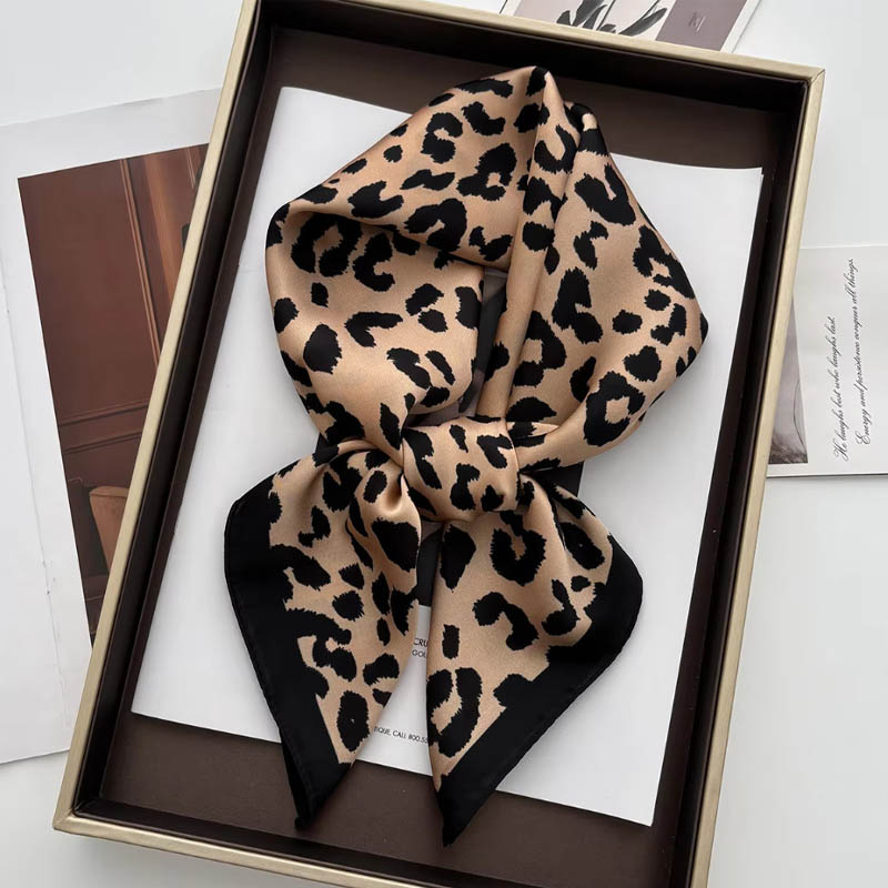 Luxury Leopard Print Female Sa – Face Scarf Mask recenzja i cena