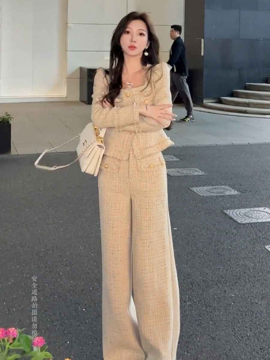 2024 Winter Women's Fashion an – Pocket Square Set recenzja i cena