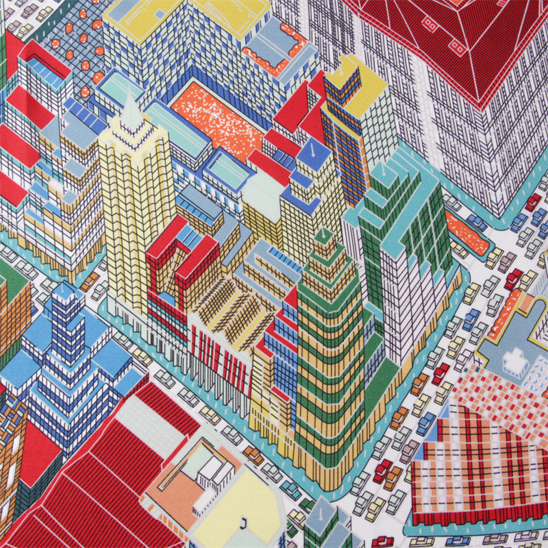 Silk Scarf Women Magic City Pr – Scarf Silk Square recenzja i cena